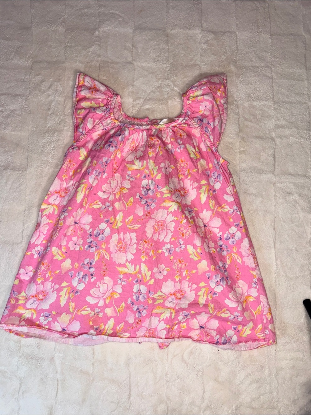 LoveShackFancy Lou Cotton Floral Dress - lightweight 5/6